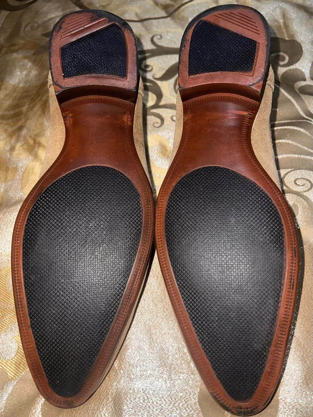 ASOS DESIGN Men’s Suade Chelsea Boots Brown-Like New Worn Once